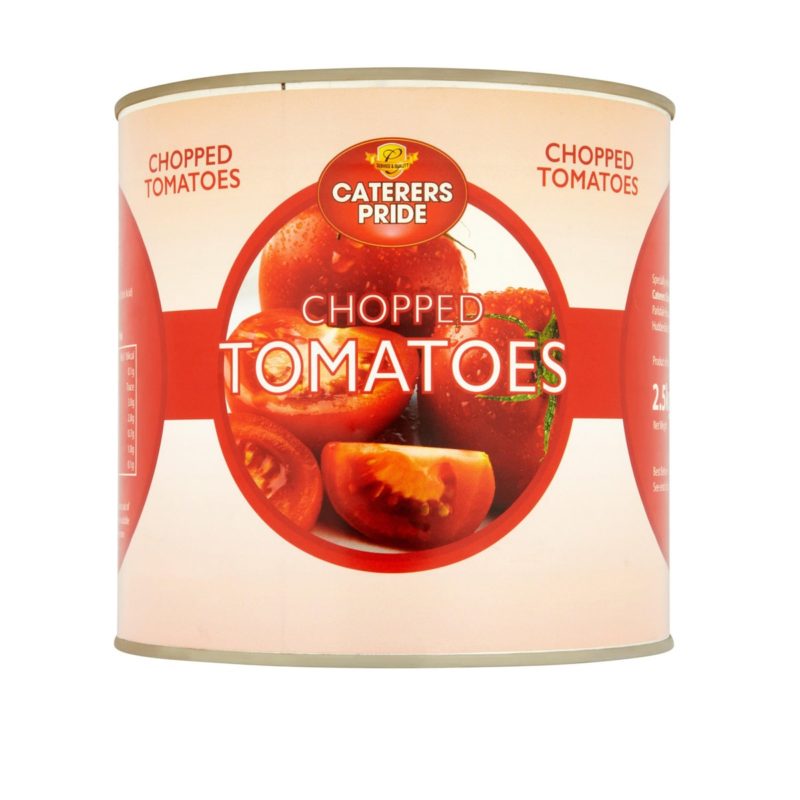 Caterers Pride Chopped Tomatoes 2.5kg GWPrice Ltd
